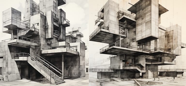 miniatura arquitectura